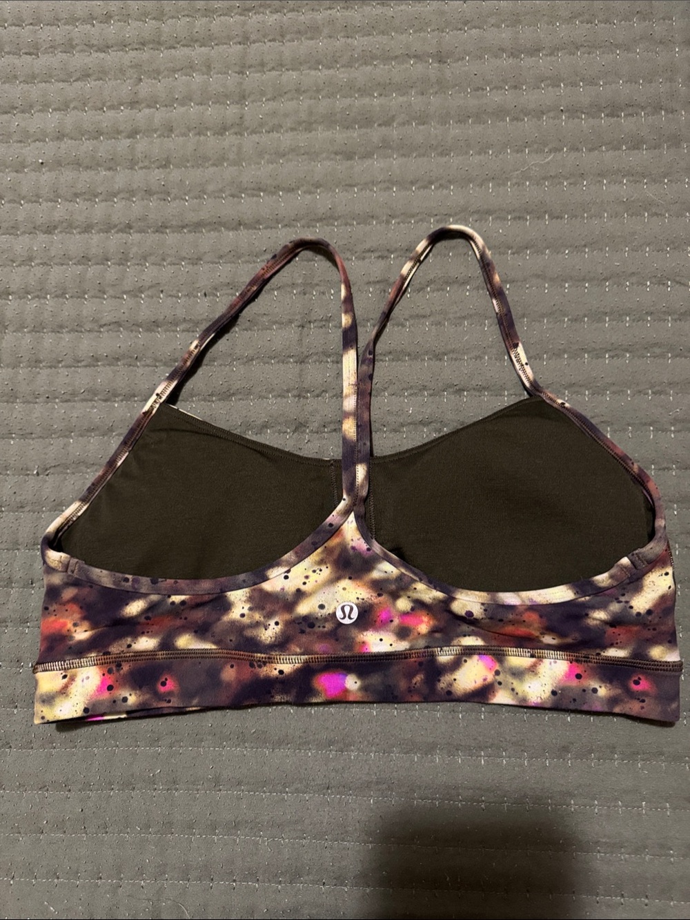 lululemon athletica Multicolor Speckled Strappy Sports Bra - Picture 2 of 3